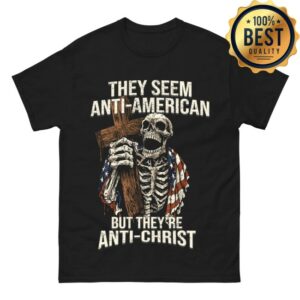 Hangovergang Official Store Merch They're Anti-Christ T-Shirt
