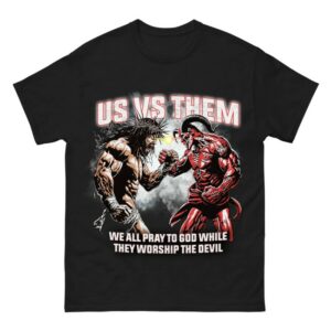 Hangovergang Official Store Merch Us Vs Them T-Shirt