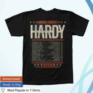 Hardy Official Store Merch Country Country Photo Tour Tee