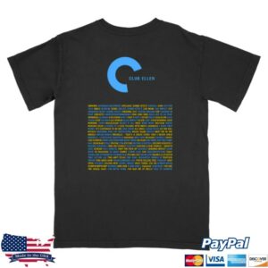 Hello Merch Store Macy Rodman Club Ellen T-Shirt