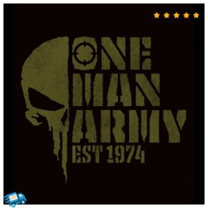 Heroesvillains Store Merch Marvel The Punisher One Man Army Forge Tee