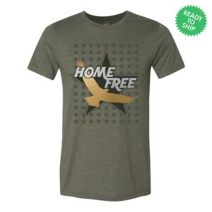 Home Free Music Store Merch Eagle Logo & Stars Shirt