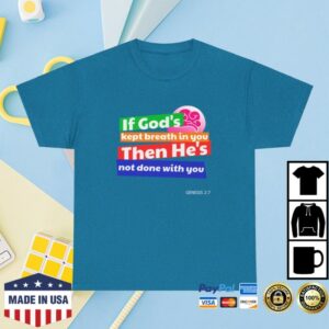 Inspirewear Store Merch God's Breath Unisex Heavy Cotton Tee