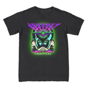 Journey Music Store Merch Frontiers Tee - Coal