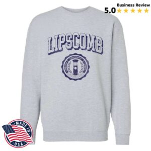 Lipscomb Gear Store Merch Seal Crew Grey Heather
