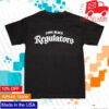 Long Beach Coast Store Merch Long Beach Regulators Logo Adult Black T-Shirt