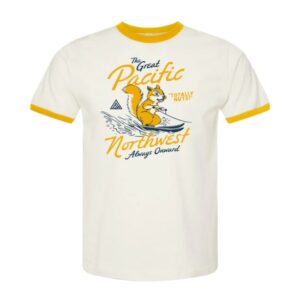 Moss Port Angeles Store Merch Wake Ringer Tee