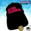 Nyphil Store Merch Baseball Cap (Black With Pink Logo)