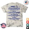 Okeechobee Fest Store Merch 2026 Tie Dye Lineup Tee