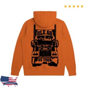 Ole 60 Store Merch 2025 Tour Orange Hoodie