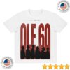 Ole 60 Store Merch 2025 White Tour Tee