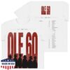 Ole 60 Store Merch 2025 White Tour Tee