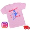 Renee Rapp Store Merch Pink Tour Tee