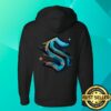 Seattle Hockey Team Store Merch Seattle Kraken Common Thread Black Hockey History Hoodie 2025-26