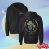 Zac Brown Band Store Merch Sphere Skull Zip Hoodie