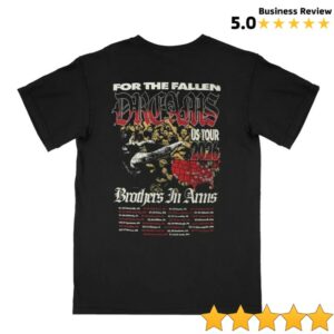 For The Fallen Dreams Store Merch Ftfd Tour 2026 Shirt