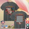 Lollapalooza Store Merch 2026 Dartboard Lineup Shirt