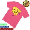 Prettymuch Store Merch Bubble Letter Pink Tee