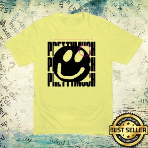 Prettymuch Store Merch Smiley Yellow Shirt