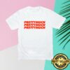 Prettymuch Store Merch Stacked Logo White Tee