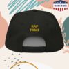 Rap Fame Store Merch Rap Fame Classic Flat Bill Cap (Black&Yellow) 7 Rap Fame Store Merch Rap Fame Classic Flat Bill Cap (Black&Yellow)