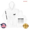 Rap Fame Store Merch Rap Fame Classic Hoodie (White&Black)