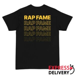Rap Fame Store Merch Rap Fame Shirt Black&Yellow