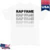 Rap Fame Store Merch Rap Fame Shirt White&Black