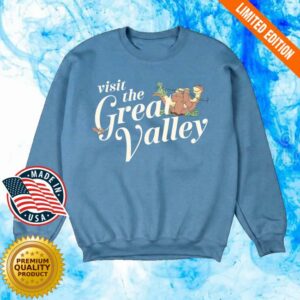 Retrokid Store Merch The Land Before Time Great Valley Crewneck