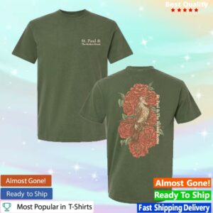 St. Paul And The Broken Bones Store Merch Floral Sparrow Tee