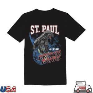 St. Paul And The Broken Bones Store Merch Honey Badger Earth Tee