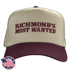 The Jack Wharff Band Merch Richmond's Most Wanted Natural And Maroon Hat