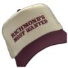 The Jack Wharff Band Merch Richmond's Most Wanted Natural And Maroon Hat