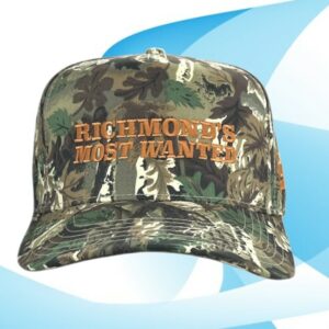 The Jack Wharff Band Store Merch Richmond's Most Wanted Camo Hat