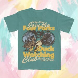 The Lost Bros Store Merch Duck Watching Club Shirt