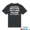 W.A.S.T.E. Store Merch Motion Picture House Black Shirt