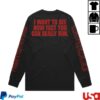 No Cure Store Merch Edgehog Longsleeve