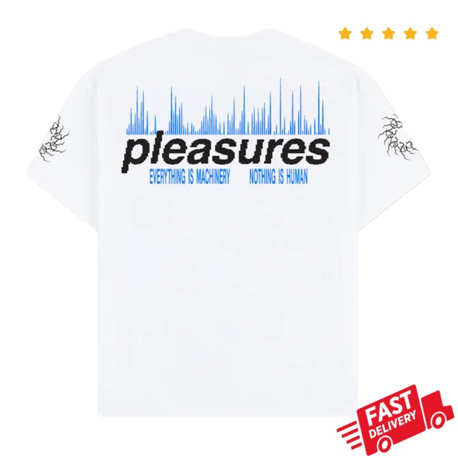 Pleasures Store Merch Rotation Shirt White 3 Pleasures Store Merch Rotation Shirt White