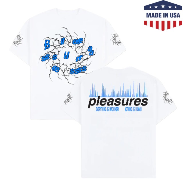 Pleasures Store Merch Rotation Shirt White 5 Pleasures Store Merch Rotation Shirt White