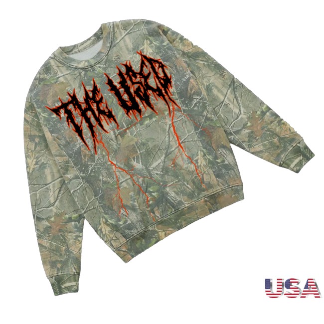 The Used Store Merch The Used Camo Crewneck 3 The Used Store Merch The Used Camo Crewneck