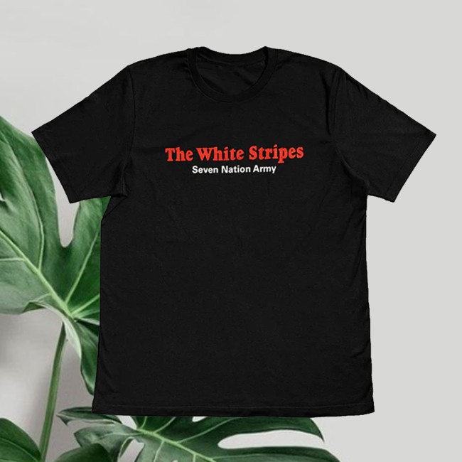 Third Man Records Store Merch The White Stripes Seven Nation Army Shirt 4 Third Man Records Store Merch The White Stripes Seven Nation Army Shirt