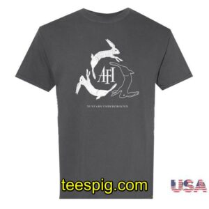 kenny Afireinside Merch Store 20 Years Of Decemberunderground Rabbits Tee