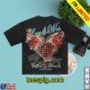 Denim Exchange Usa Store Merch Gftd La Hearts Tee - Black - Bản mới 1 kenny denim exchange usa store merch gftd la hearts tee black w
