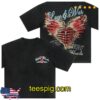 Denim Exchange Usa Store Merch Gftd La Hearts Tee - Black - Bản mới 4 kenny denim exchange usa store merch gftd la hearts tee black w w