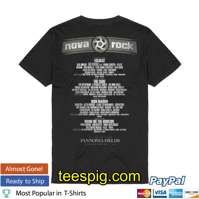 Novarock Store Merch Grim Reaper Shirt Novarock Store Merch Grim Reaper Shirt